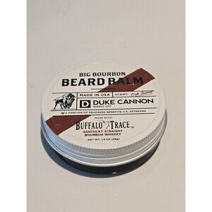 Duke Cannon Big Bourbon Beard Balm Buffalo Trace Oak Barrel Scent 1.6 oz New